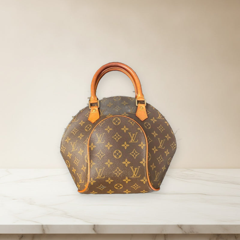 Louis Vuitton Ellipse Pm M10958 Hand Bag Monogram Brown Padlock Keys