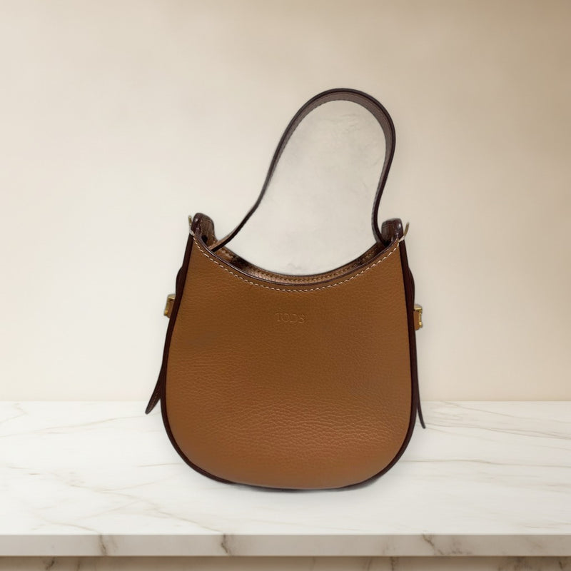Tods Mini Handbag Leather Shoulder Bag