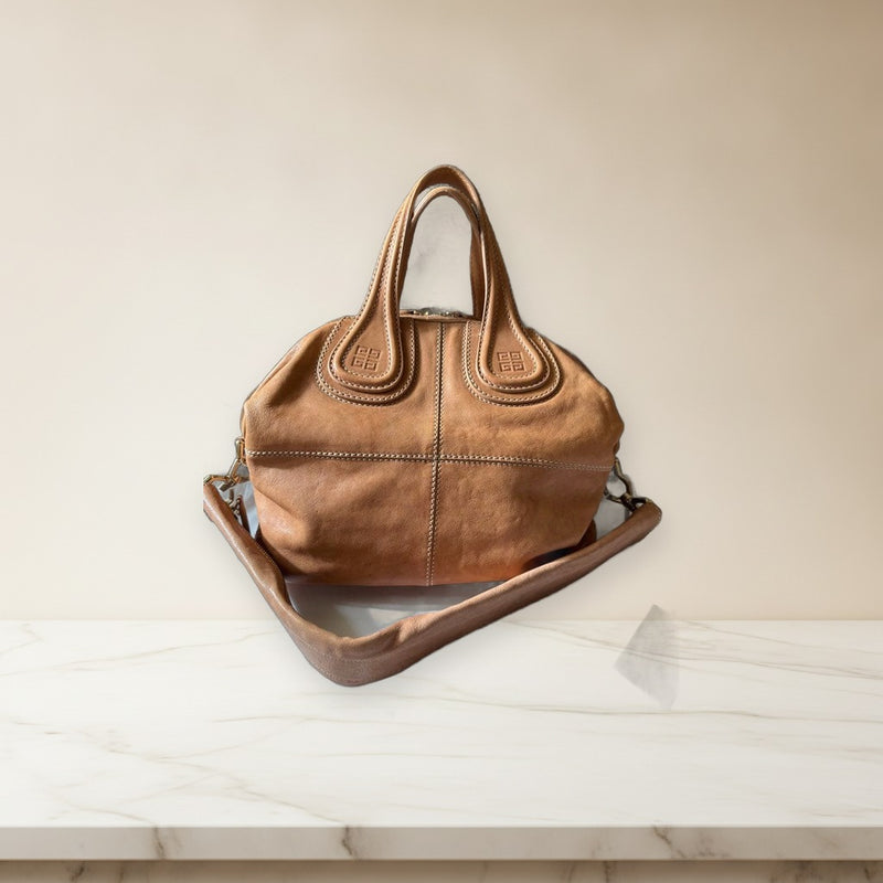 Givenchy Nightingale Handbag Shoulder Bag Soft Leather