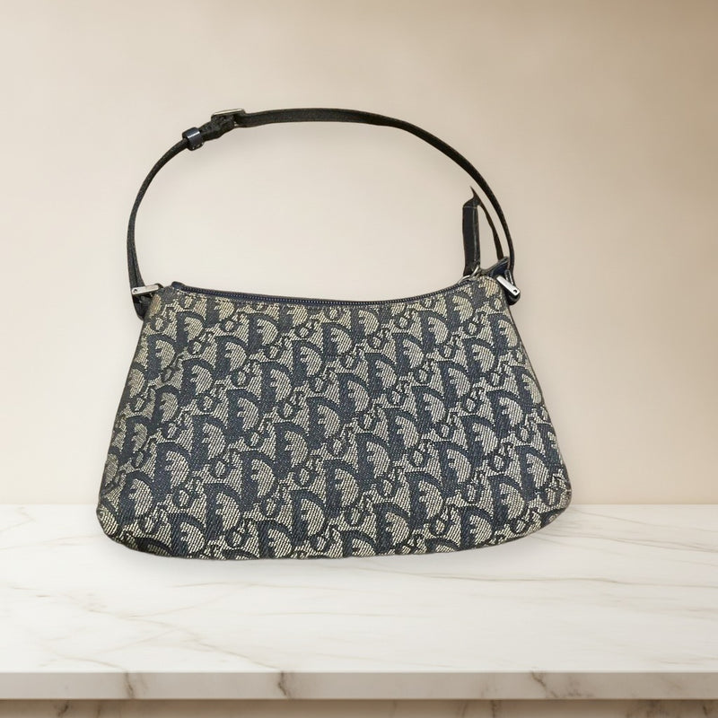 Christian Dior Trotter Shoulder Bag Crossbody Handbag
