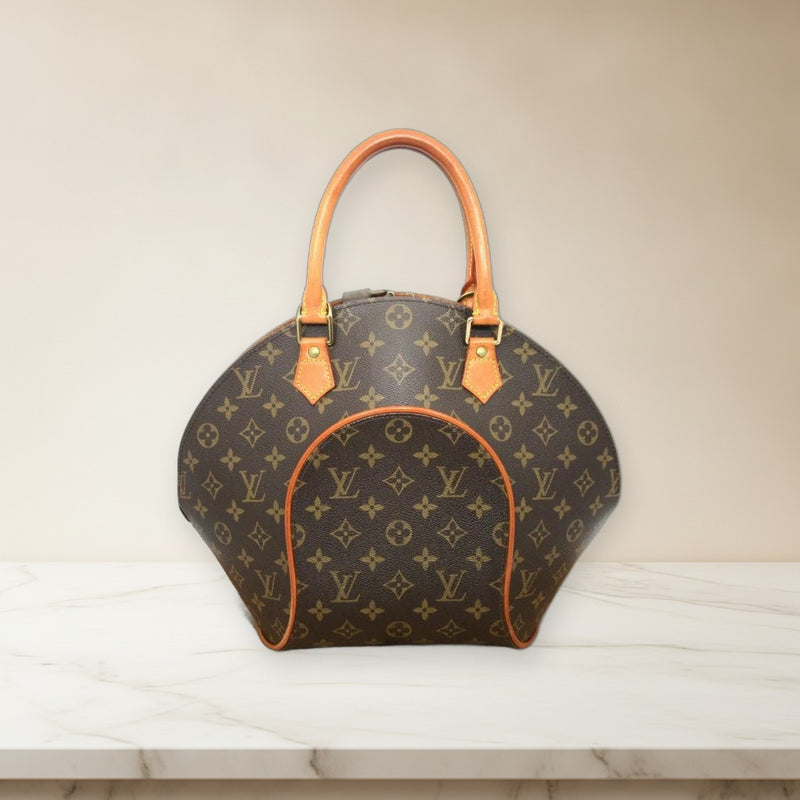 Louis Vuitton Monogram Ellipse Mm M51126 Handbag Leather