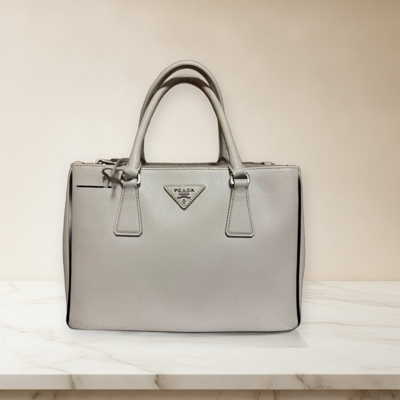 Prada Saffiano Leather Handbag Shoulder Bag
