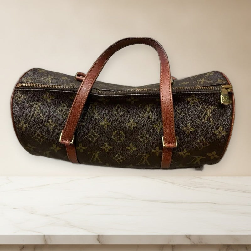 Louis Vuitton Papillon Handbag Shoulder Bag Monogram Canvas