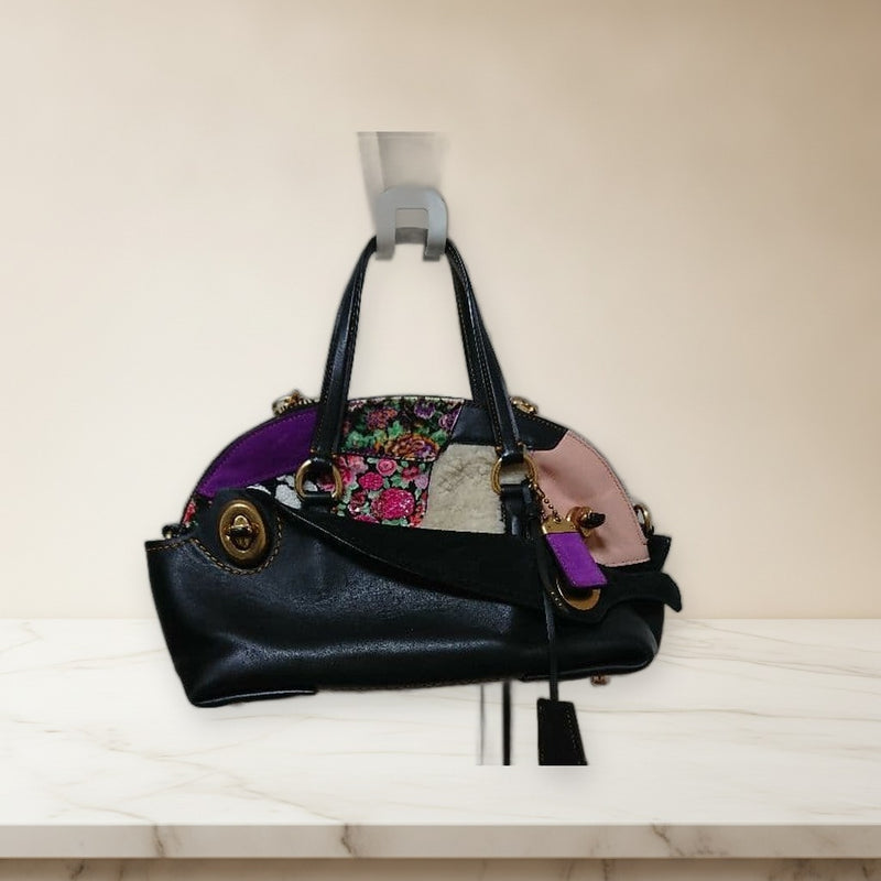 Coach Handbag Shoulder Bag Leather Tote Bag