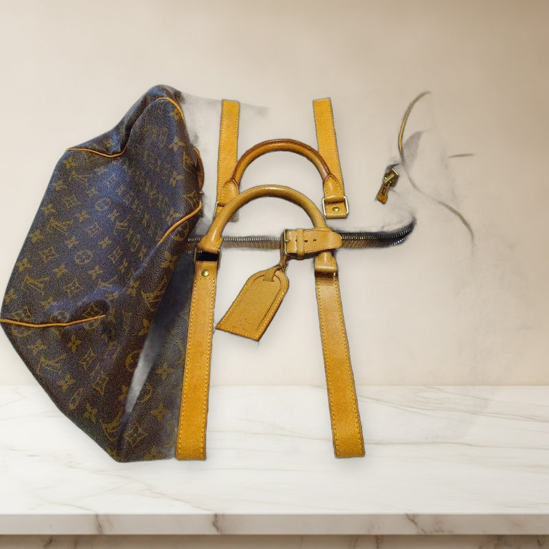 Louis Vuitton Keepall 55 Monogram Boston Bag