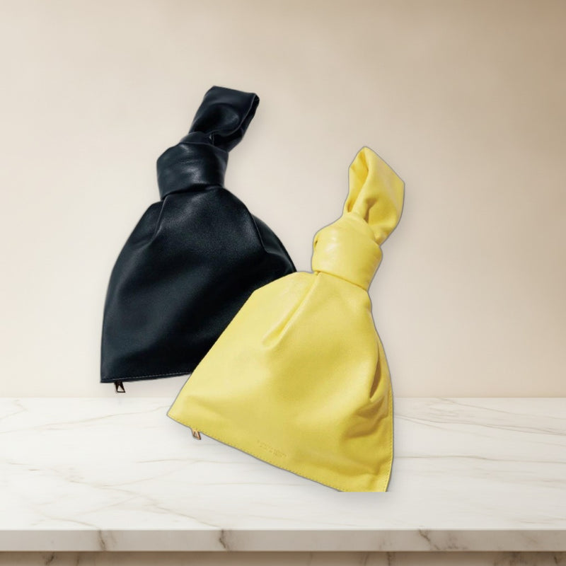 Bottega Veneta The Mini Twist Handbag Nappa Leather Yellow