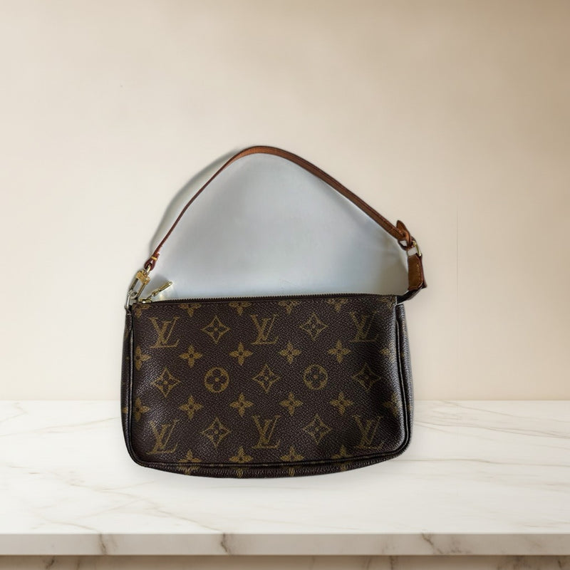 Louis Vuitton Pochette Accessoires Handbag Monogram Canvas