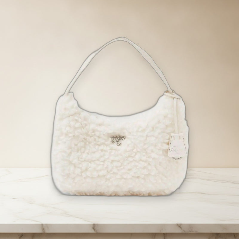 Prada Re-edition 2000 1NE515 Mini Bag Shoulder Handbag White