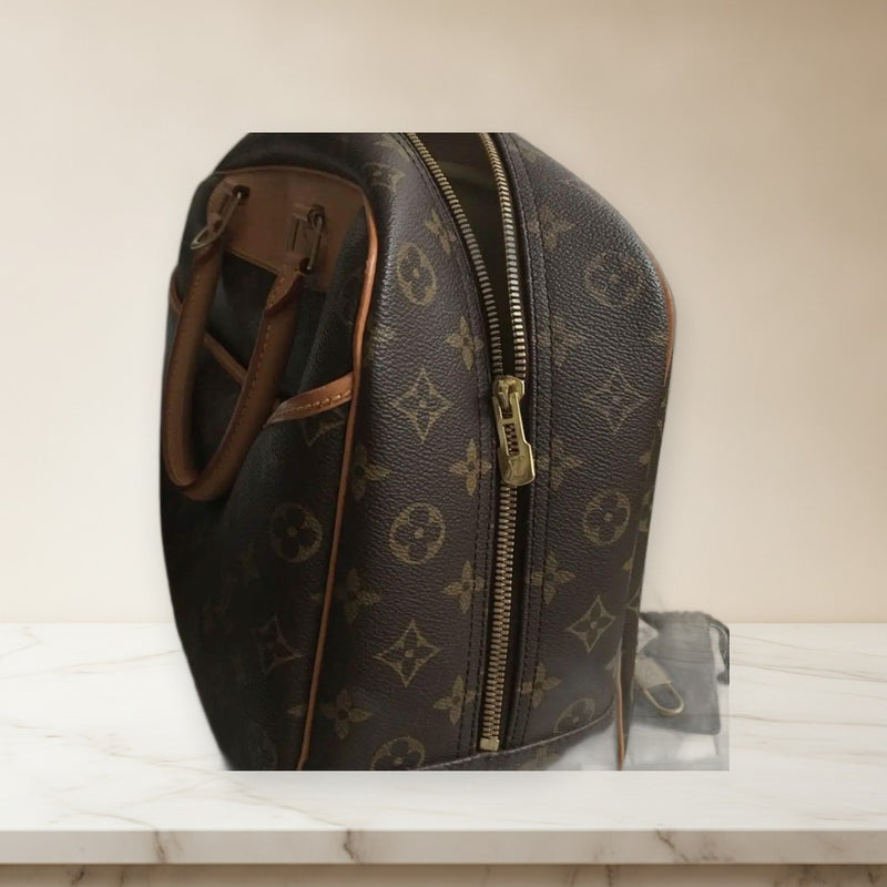 Louis Vuitton Monogram Deauville Handbag Leather Tote Bag