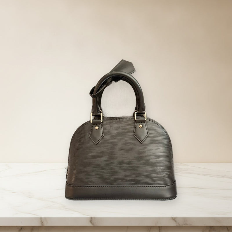 Louis Vuitton Alma Bb Handbag Epi Leather