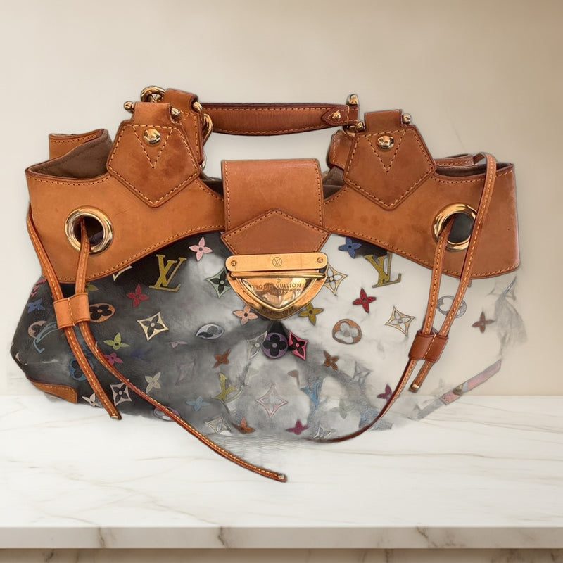 Louis Vuitton Multicolor Handbag Noir Black