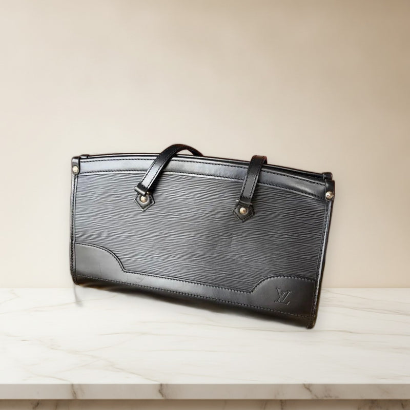 Louis Vuitton Madeleine Pm M59332 Shoulder Bag Epi Leather Black
